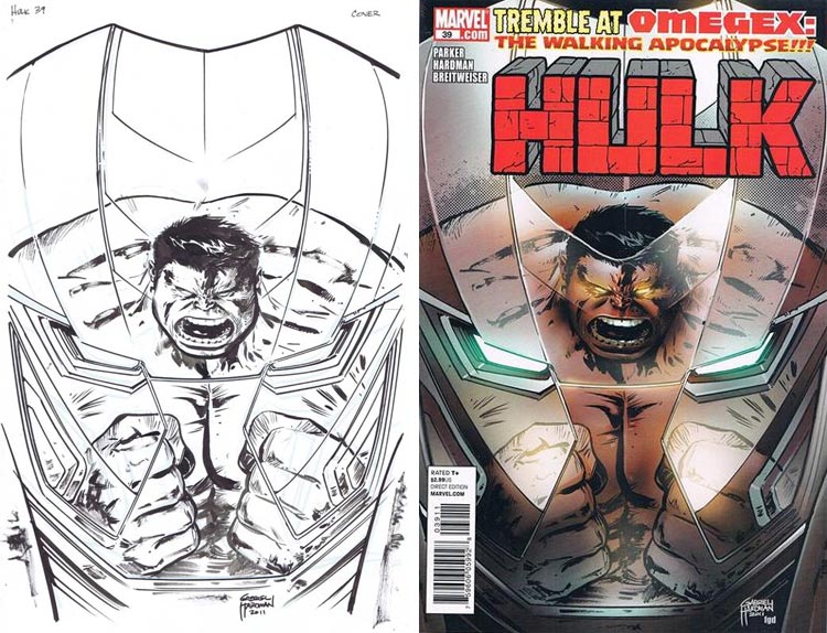 Gabriel Hardman, Hulk #39.