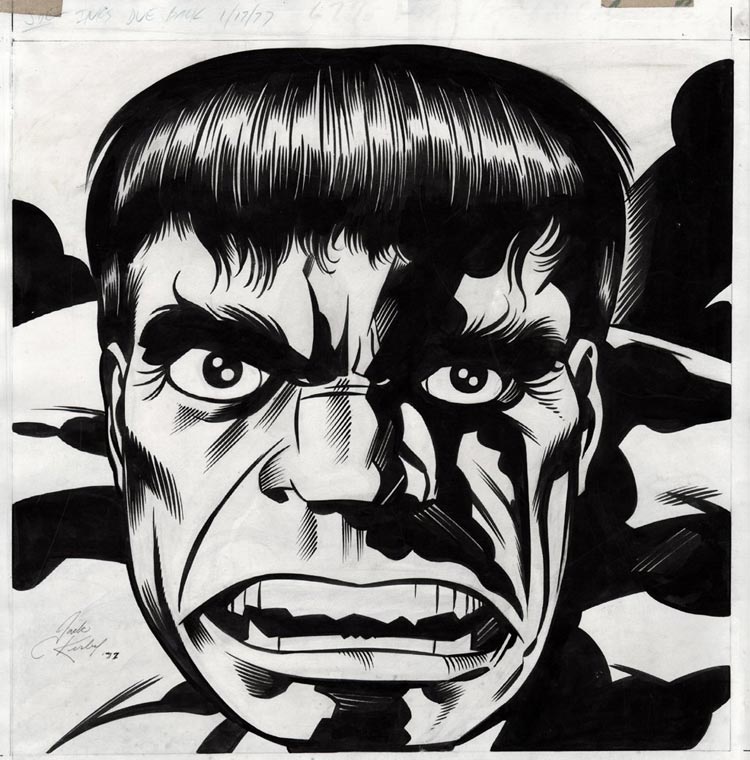 Jack Kirby, Incredible Hulk.