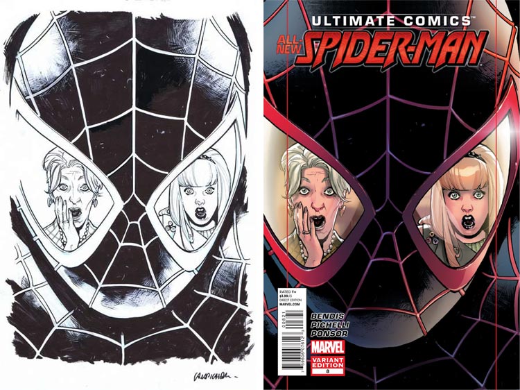 Sara Pichelli, Ultimate Comics Spider-Man Vol 2 #8.