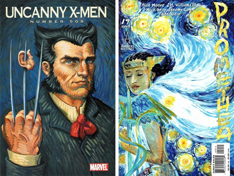 Vincent van Gogh - comic inspiration.